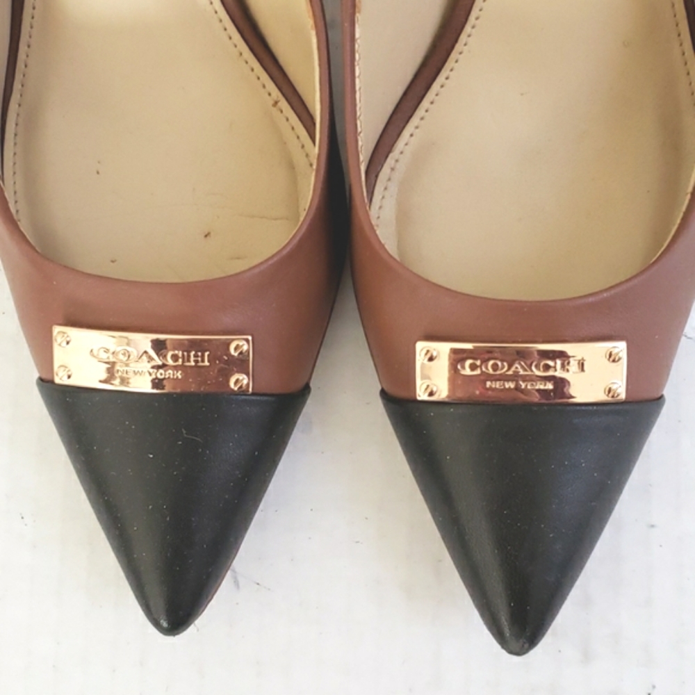 Coach Leather Pumps - Picture 2 of 14